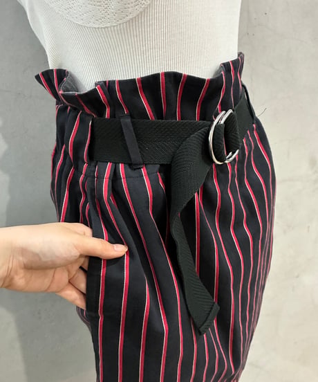 Vivienne Westwood ANGLOMANIA Stripe Belted Skirt BKREWH