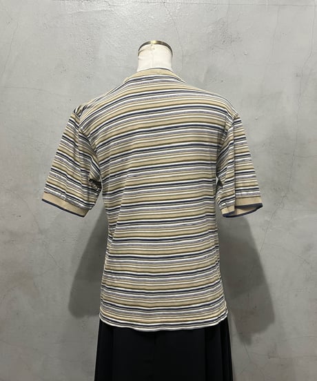 Rib Cuff Collar Tee BENV
