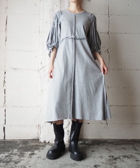 COMME des GARÇONS COMME des GARÇONS Gather Cutsewn Dress LGR