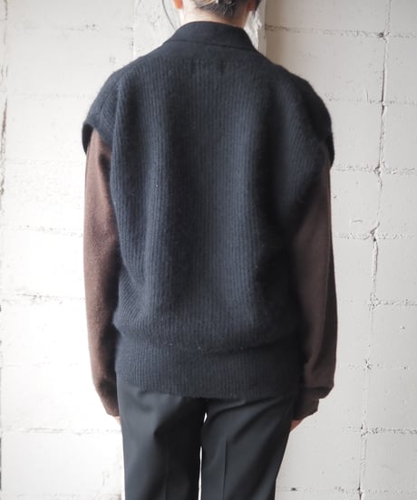 JHCollectibles Shawl Collar Knit Vest BK