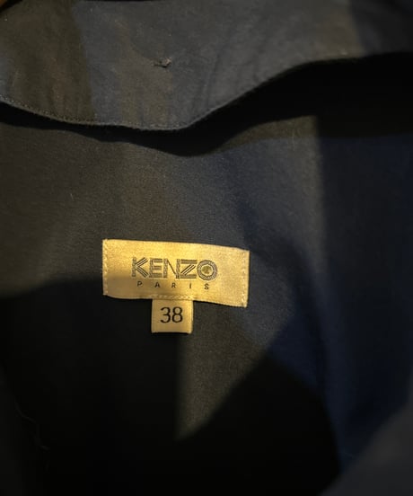 KENZO Removable Collar Puff Sleeve Blouse NV