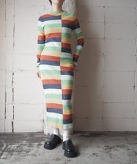 Desigual Multi Color Dress GR YE RE