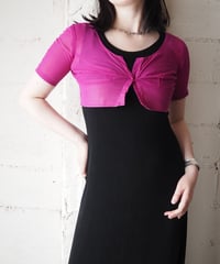 1960-70's Euro Hand Mad Cropped Blouse PI