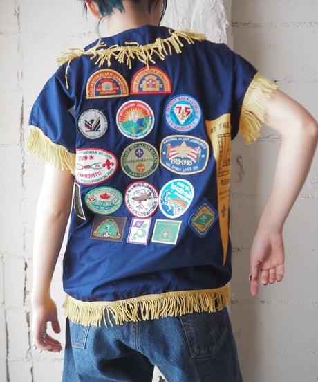 1970's Emblem Pullover Shirt NVYE