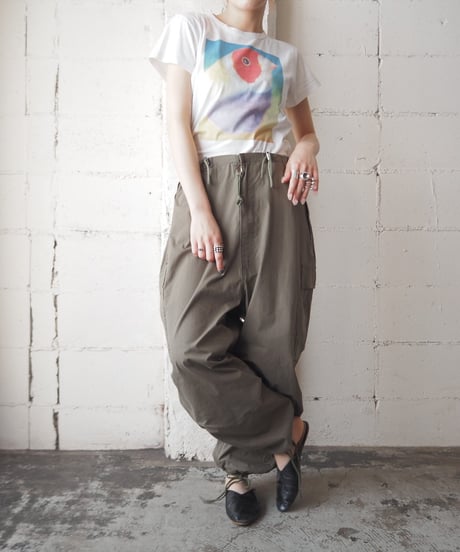 agnes b. Bird Print Tee WHBLRE
