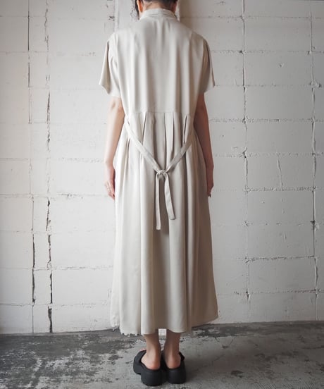 Nikki Saggaro Pleated Skirt Shirt Dress BE