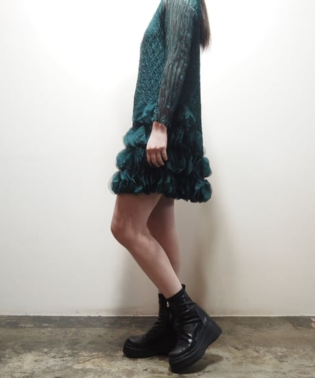 Shirring Short Dress GN