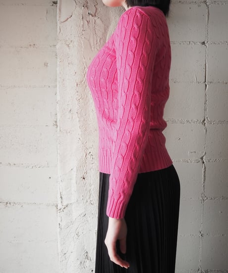 RALPH  LAUREN SPORT Cotton Cable Knit PI