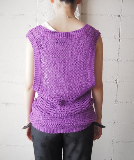 Pierre Cardin Low Gauge Vneck Knit PUR
