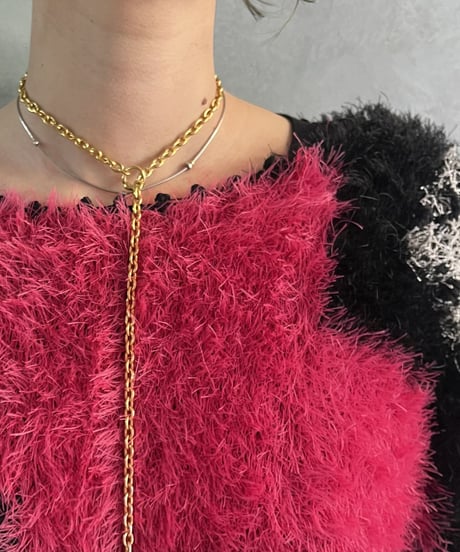Shaggy Design Knit PIBK