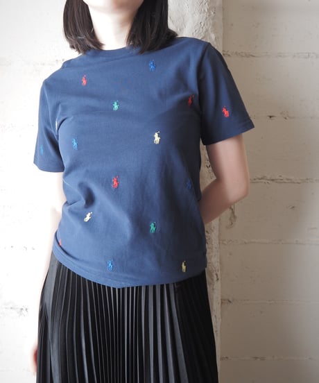 POLO Ralph Lauren Multi Pony Cotton T-Shirt NV