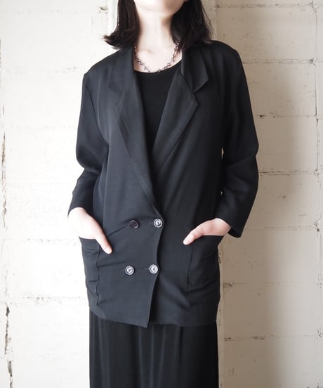 DAVID BENJAMIN Double Breasted Jacket BK
