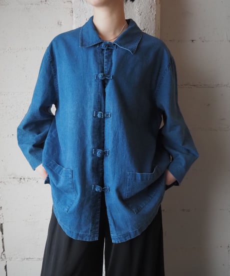 SAG HARBOR SPORT Indigo China Shirt BL