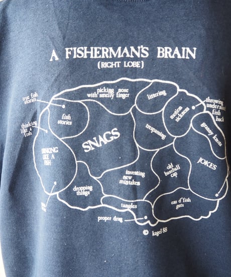 Fisherman's Brain Print Sweat NV