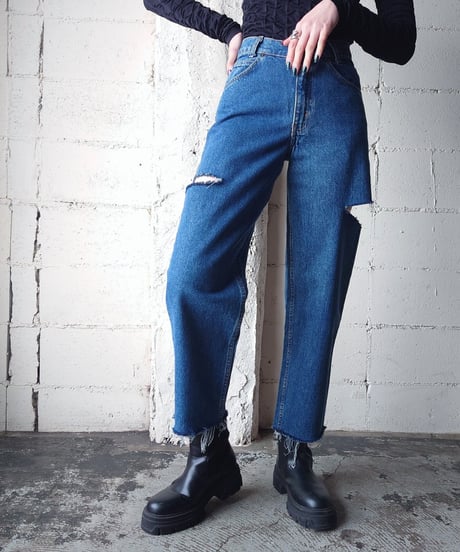 ORFEOMIX Levi's 560 Slashed Denim BL