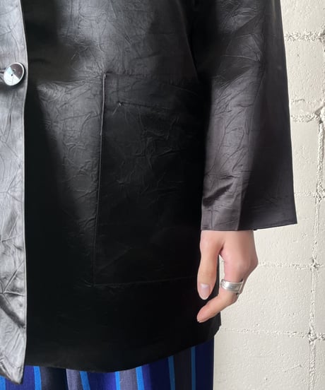 Satin Tailored Jacket BK