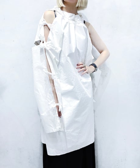 1950-60's Swedish Army Hospital Shirt Coat WH