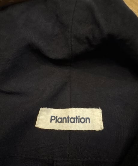 Plantation Shawl Collar Coat BK