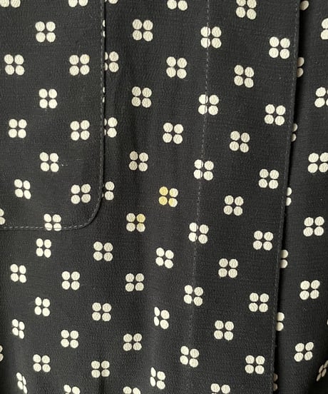 Small Pattern Shirt Jacket BKWH