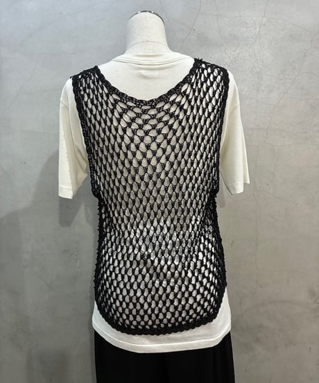 Crochet Beads Vest BK