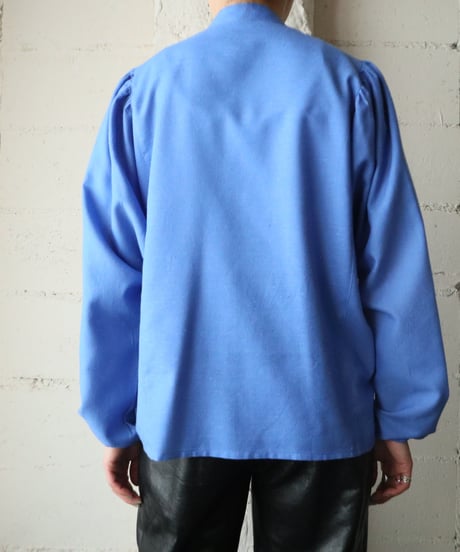 Stand Collar Design Blouse BL