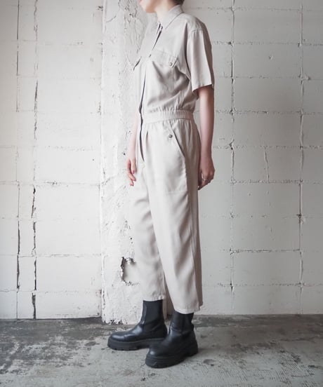 Rayon Shirt Jumpsuit BE