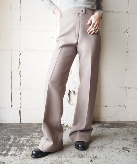 Center Pressed Straight Pants BE