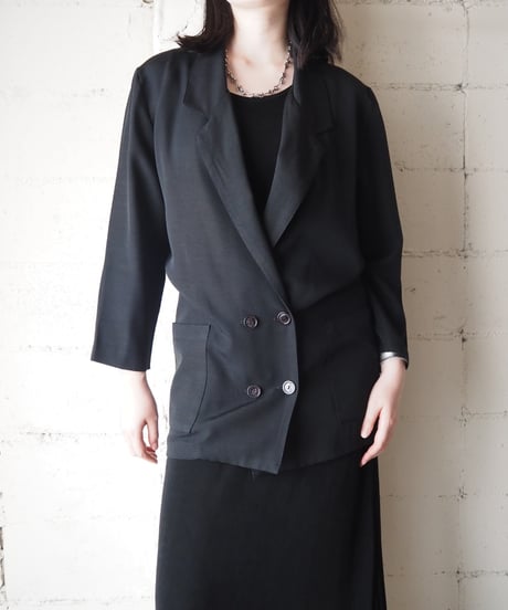 DAVID BENJAMIN Double Breasted Jacket BK