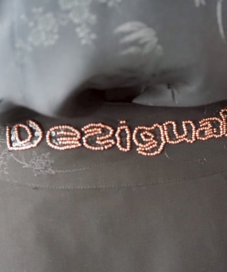 Desigual Front Design Balloon Mini Skirt BK