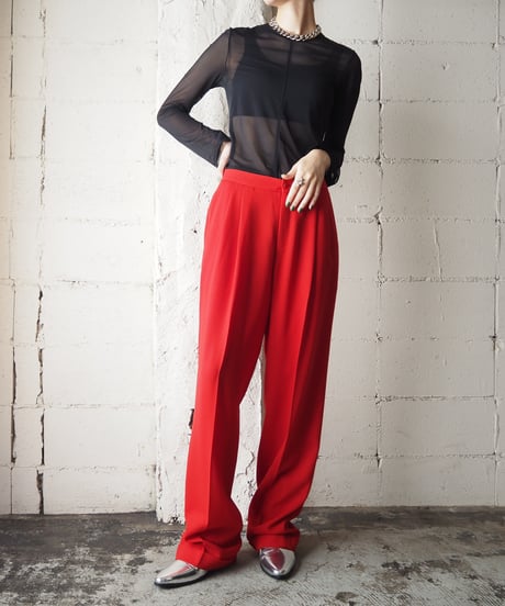 Plane Tuck Pants RE