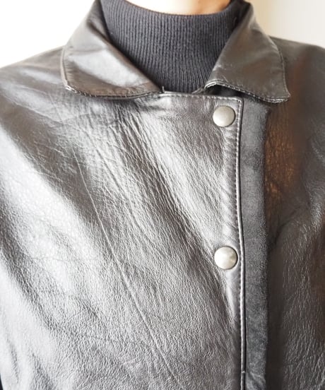 Leather×Suede Design Jacket BK