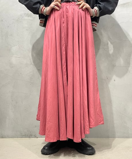 Silk Flared Easy Skirt PI