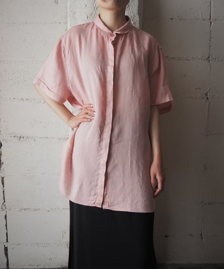 Linen Short Sleeve Shirt PI