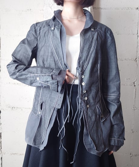 MARITHÉ FRANÇOIS GIRBAUD Layered Design Jacket GR