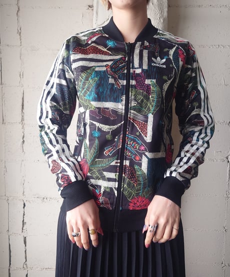 adidas Botanical Pattern Track Jacket BK