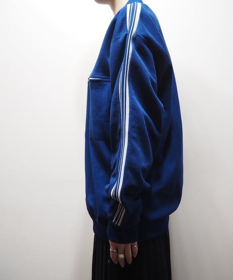 Front Pocket Design Track Jacket BLWH
