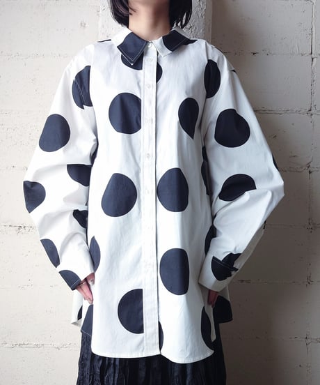 Dot Big Shirt WHBK
