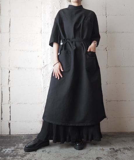 1960's Germany Medical Coat Dress BK