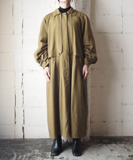Soutien Collar Long Coat KA