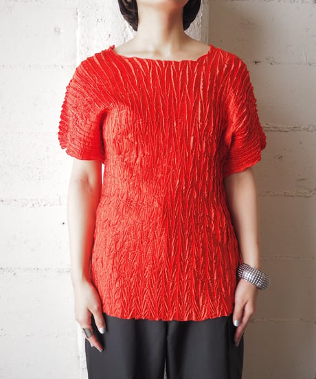 Shirring S/S Tops RE