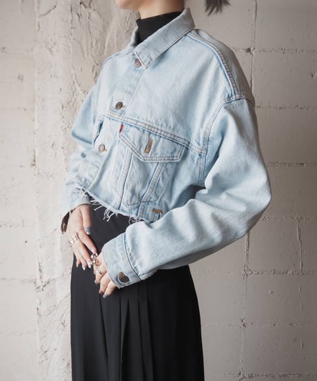 Remake Levi's Cutoff Denim Jacket LBL