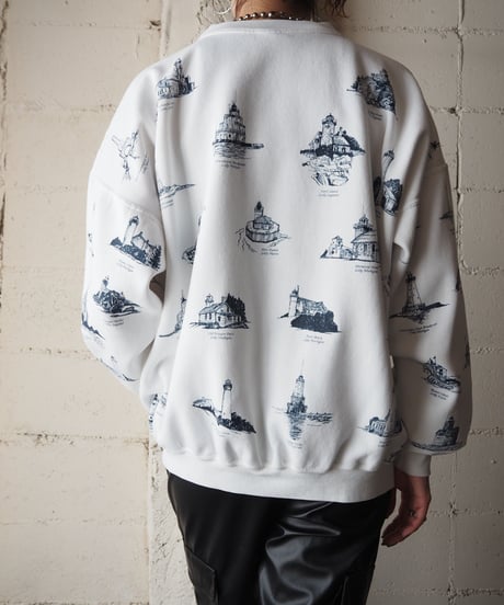 Michigan Rag Light House Sweat WHNV