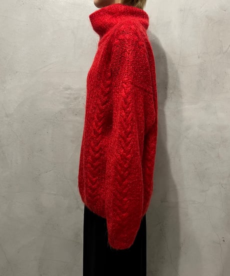 Mohair Cable Sweater RE