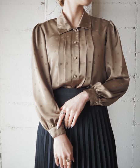 PIERRE BALMAIN Satin Logo Shirt BE