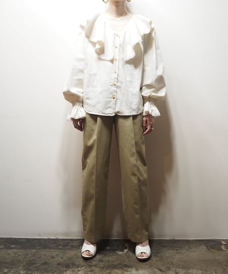 Ruffled Collar Blouse IV