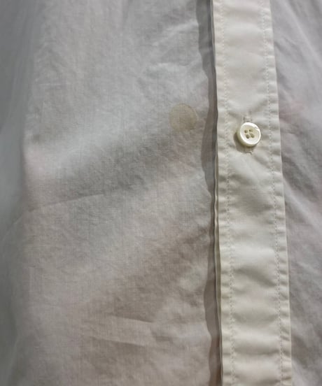 DOLCE &  GABBANA Logo Patch Cotton Shirt WH