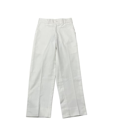 Taperd White Denim Pants WH