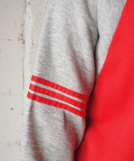 1970-80's Two-tone Stand Collar Zip Up Sweat RELGR