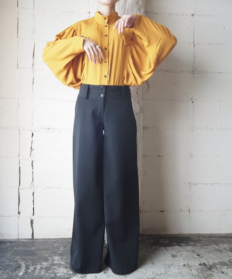 Stand Collar Dolman Sleeve Blouse OR