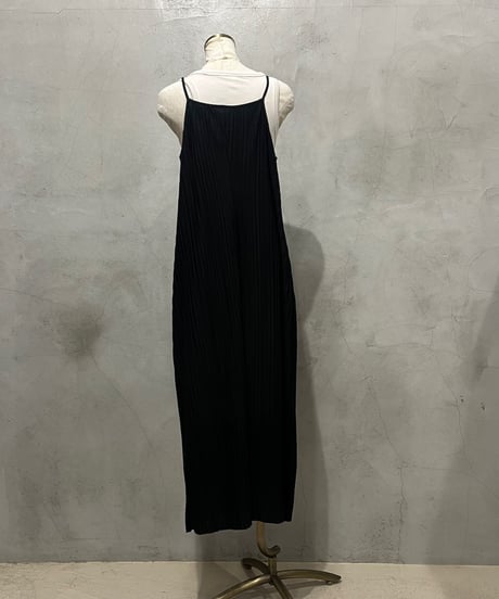 Pleated Camisole Dress BK